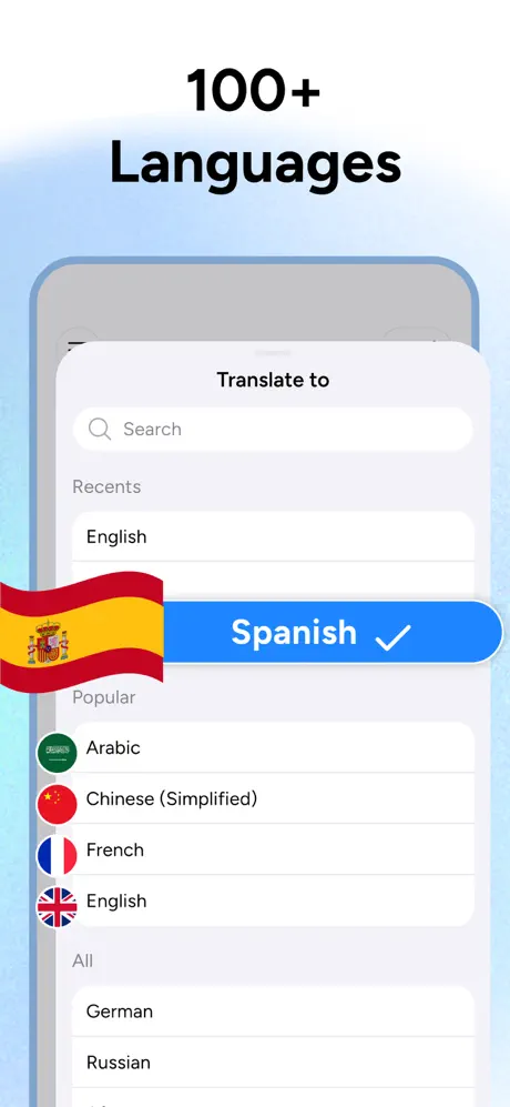Translate Go AI Translator app preview 4